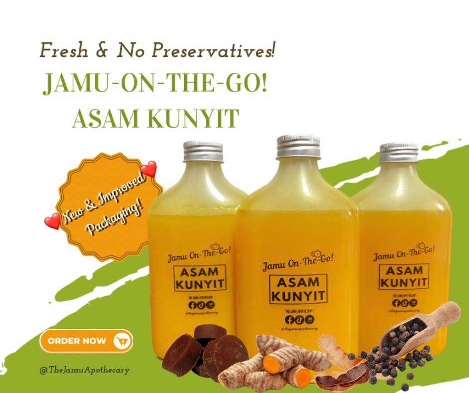 The Jamu Apothecary Facebook ad from May 6, 2026