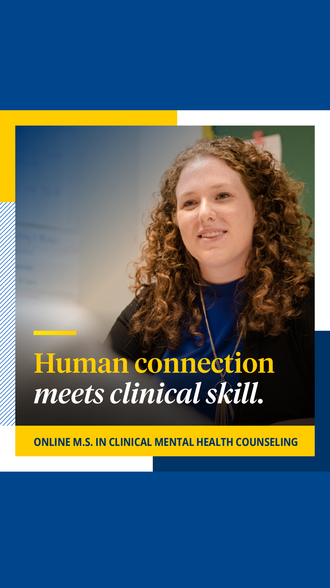 Marquette University College of Education Facebook ad