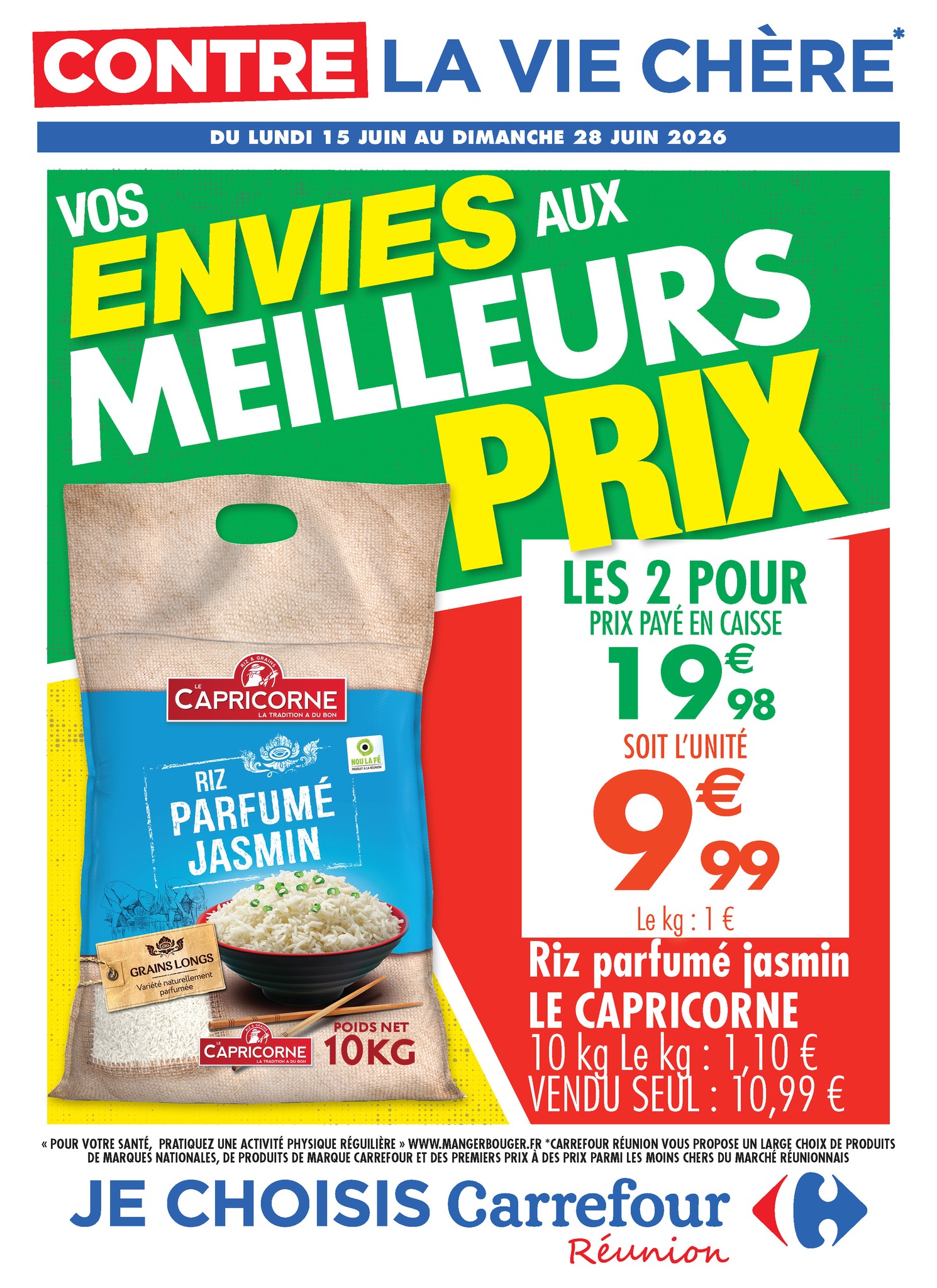 Carrefour Réunion Facebook ad