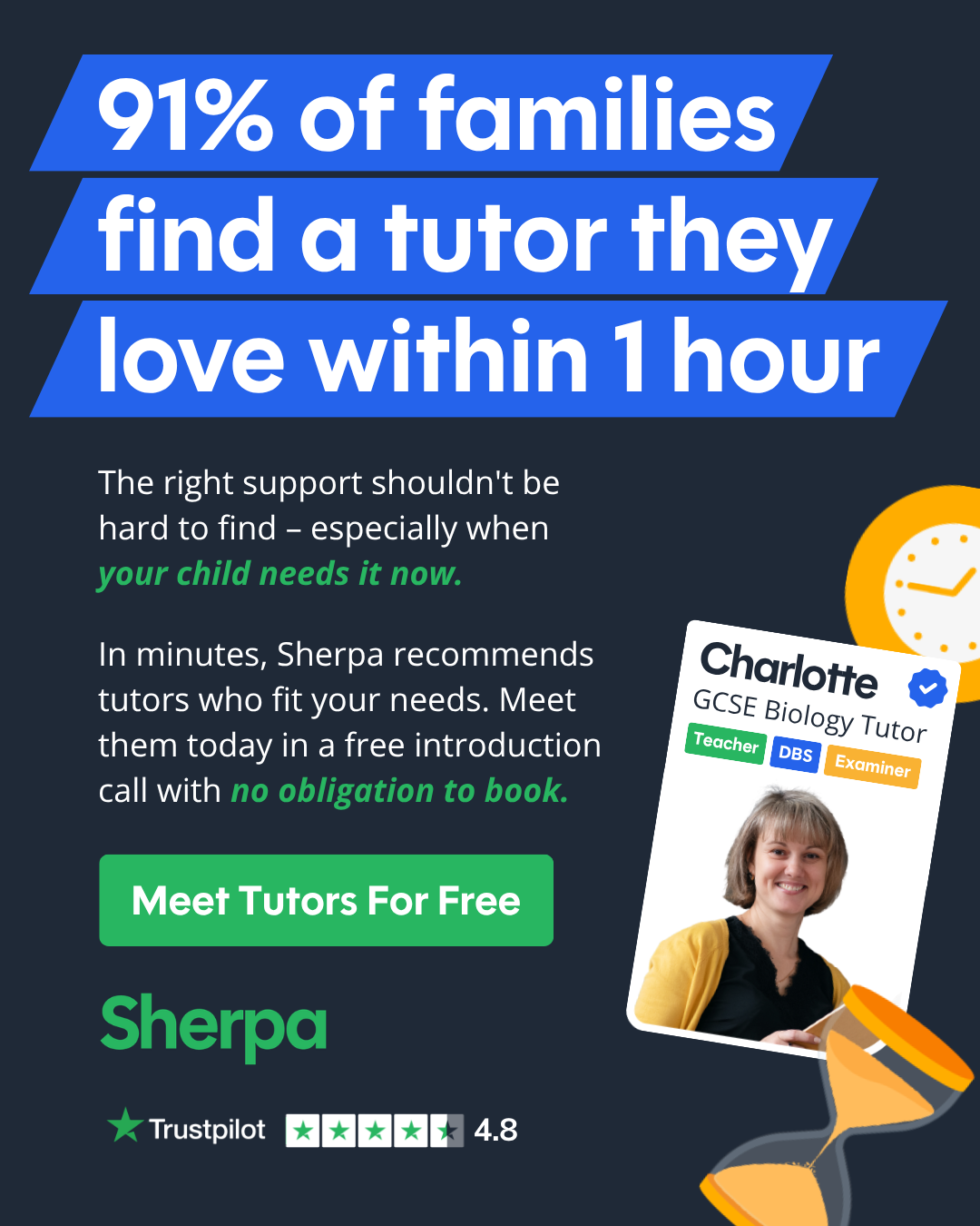Sherpa Tutors Facebook ad