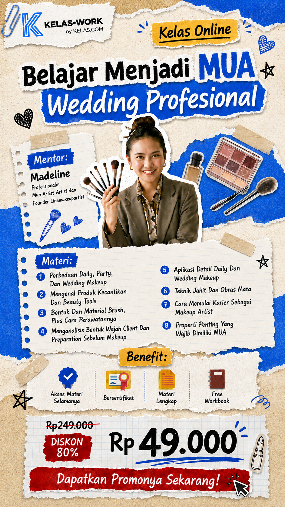 Kelas.Work Facebook ad