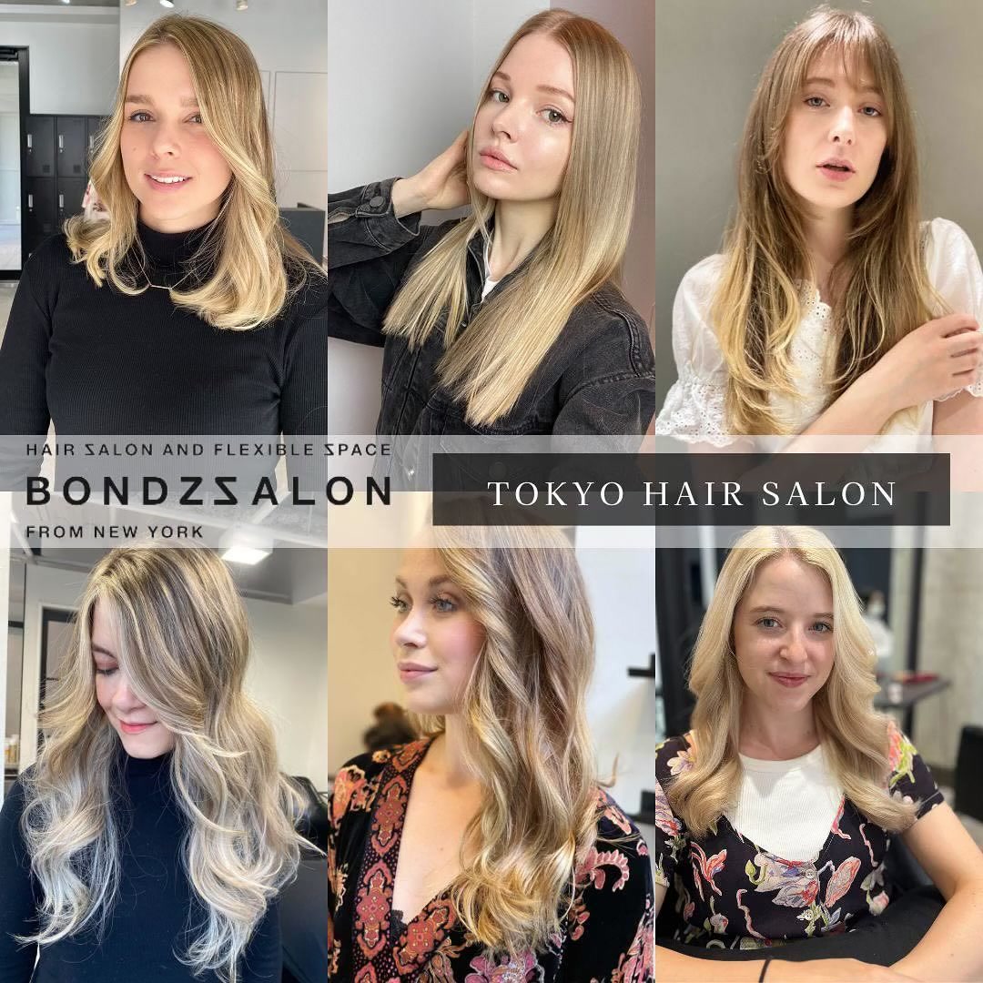 Bondzsalon Facebook ad: English speaking hair salon in Tokyo