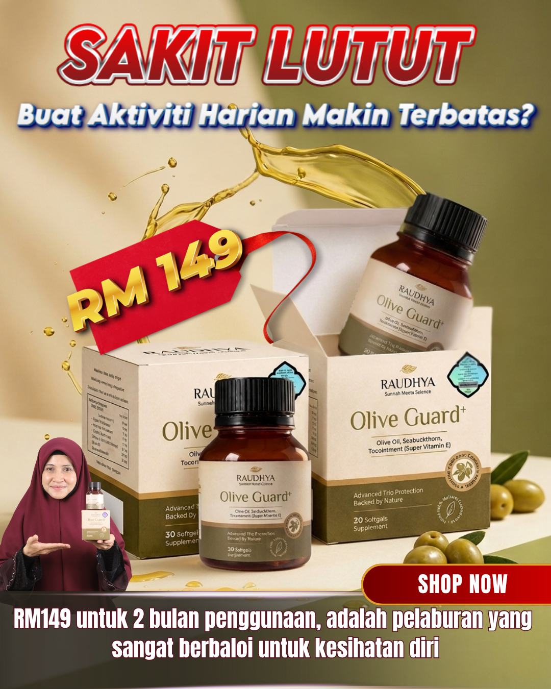 Raudhya Olive Guard HQ Facebook ad