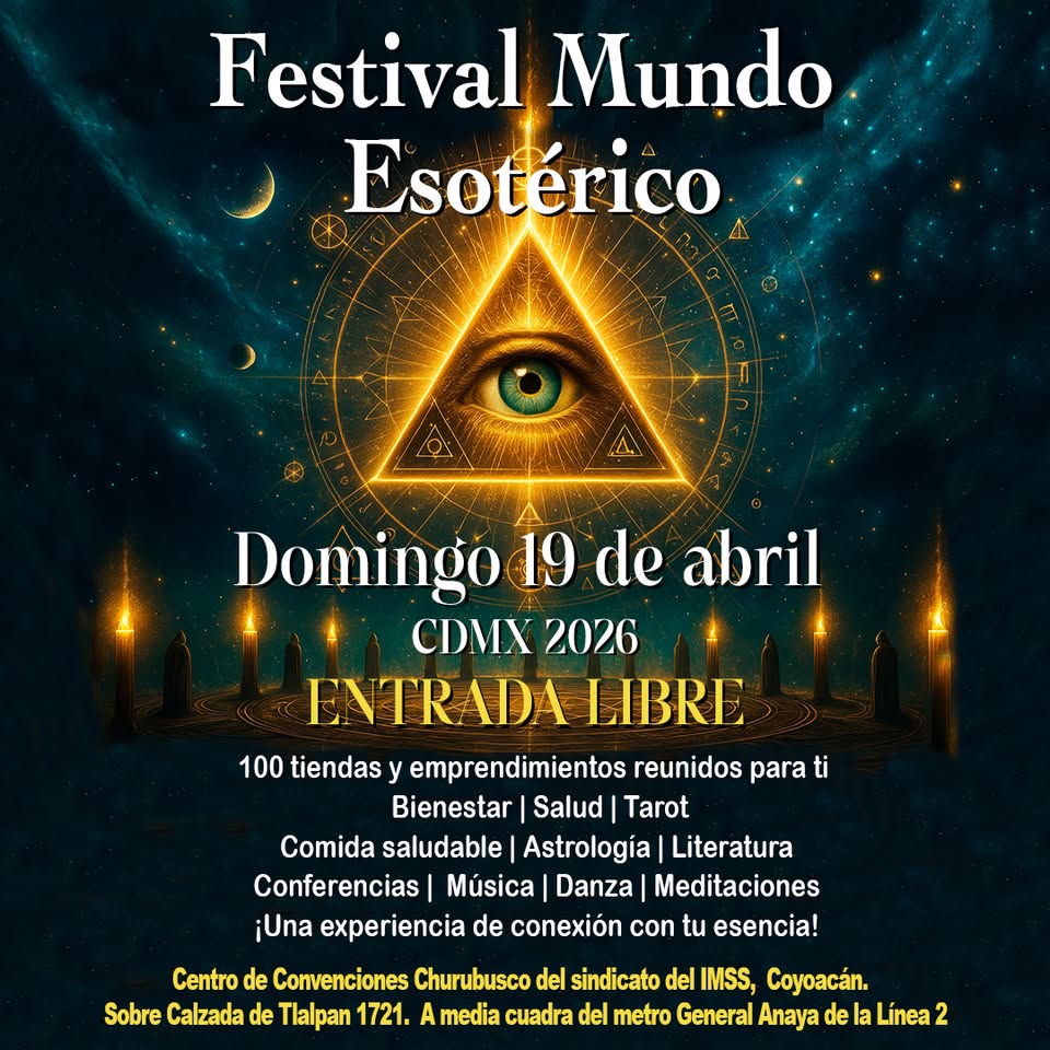 Festival Mundo Esotérico Facebook ad: ¡SALUDOS, COMUNIDAD MÍSTICA!