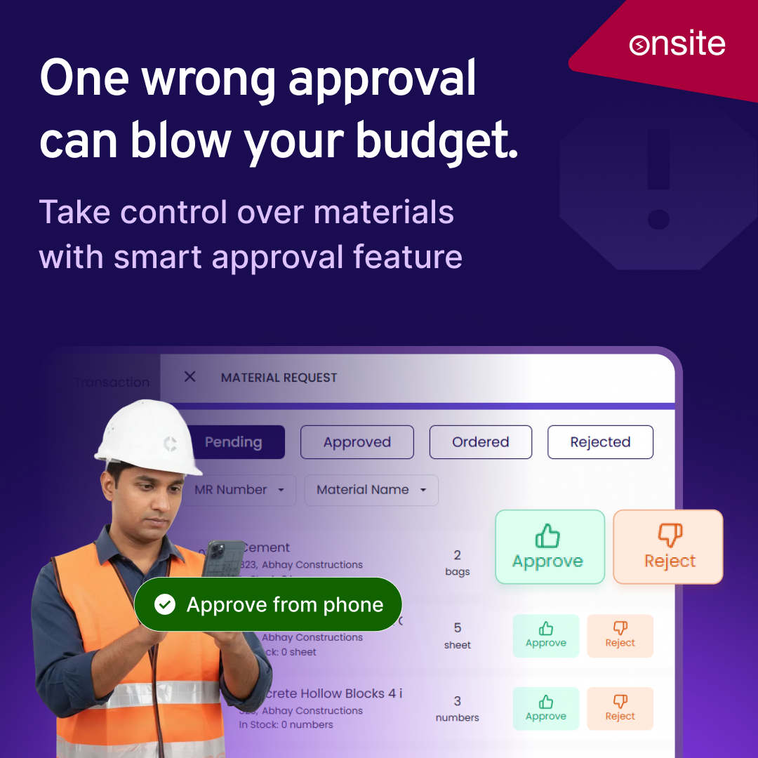 Onsite - Construction App Facebook ad