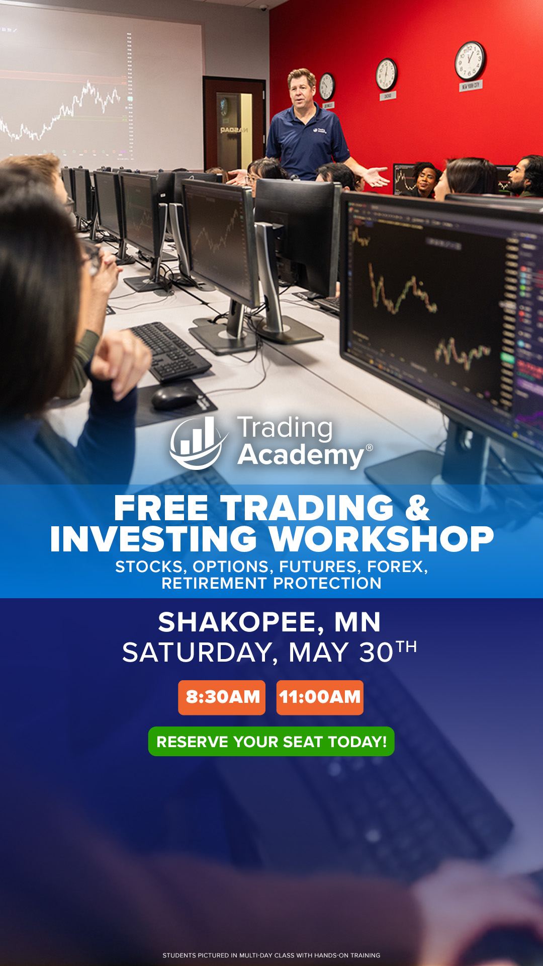 Trading Academy Facebook ad