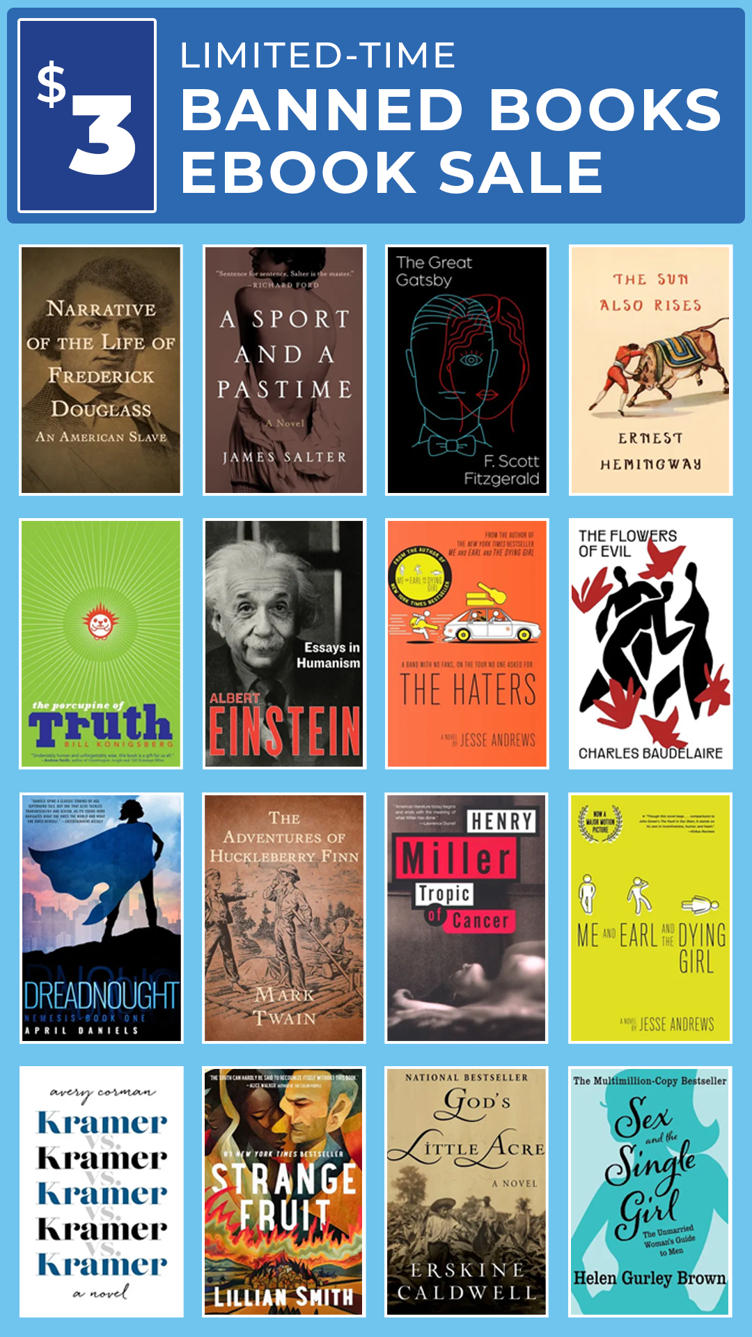 Early Bird Books Facebook ad