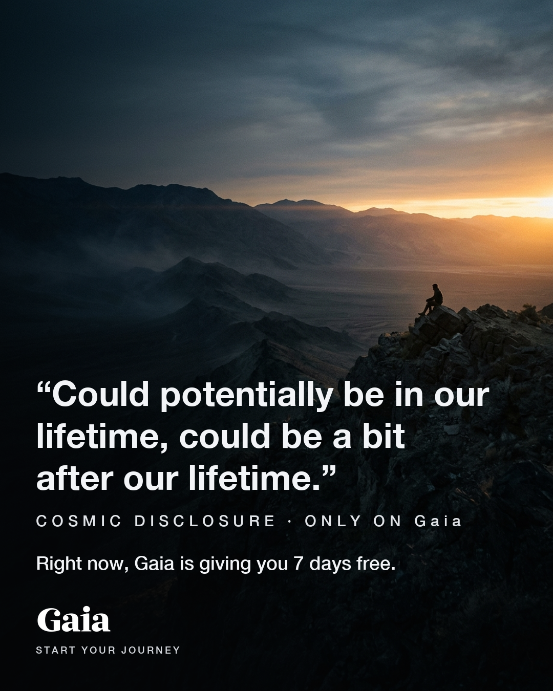 Gaia Facebook ad