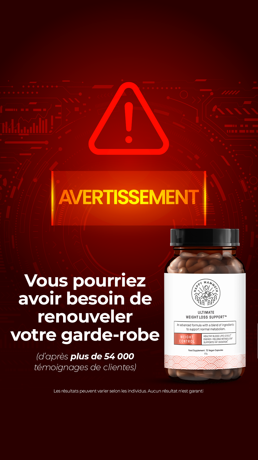 Happy Mammoth EU Facebook ad