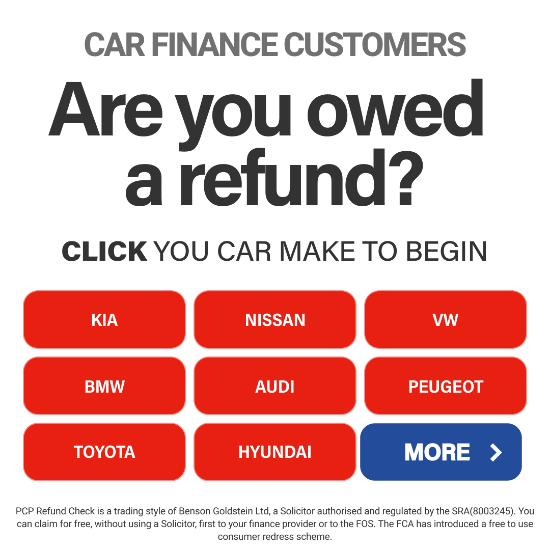 PCP Refund Check Facebook ad