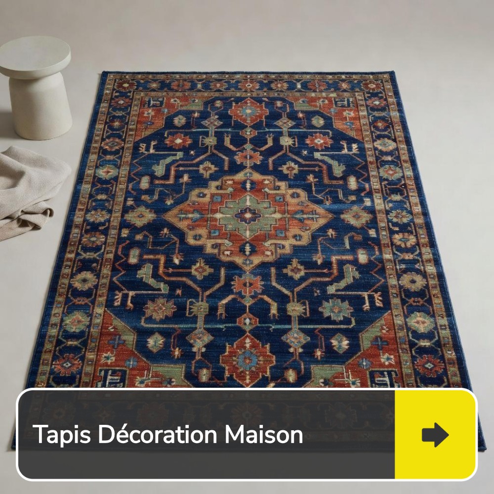 GetSearching Impact Facebook ad: Tapis Décoration Maison!