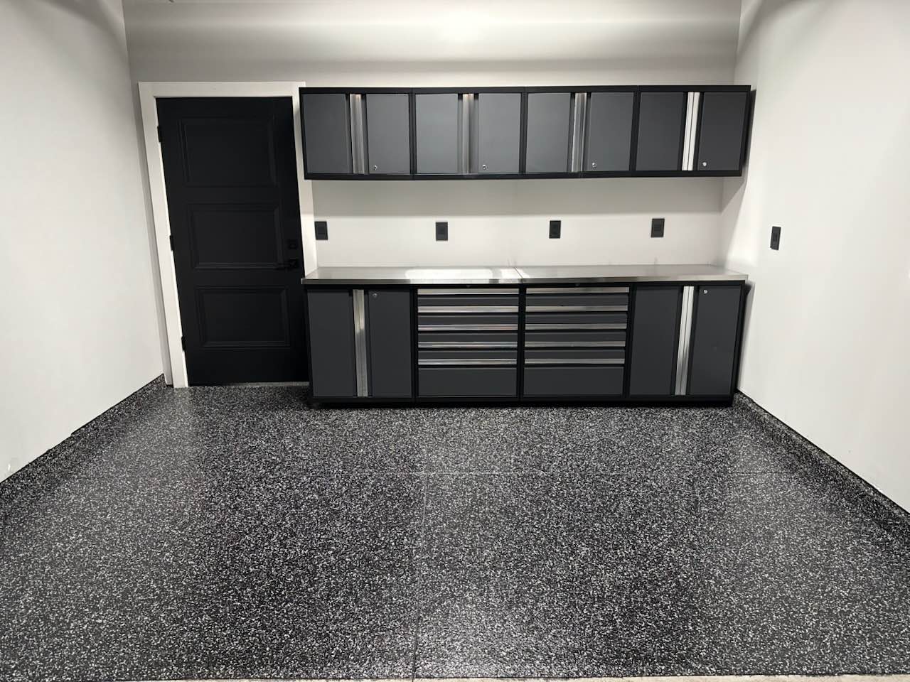 Jake Bowman Facebook ad: Premium Concrete Coatings - Epoxy Garage