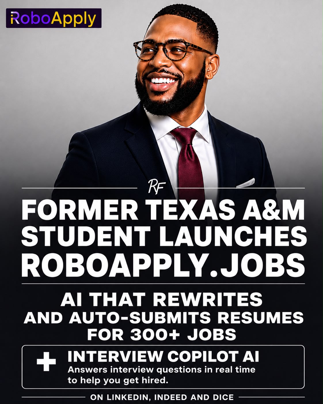 RoboApply Facebook ad