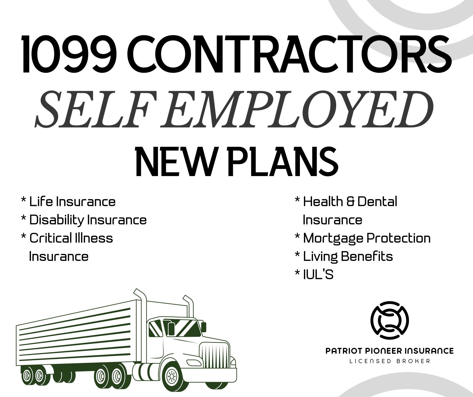 Patriot Pioneer Insurance Facebook ad: KEEP YOUR WHEELS ROLLING IN 2025