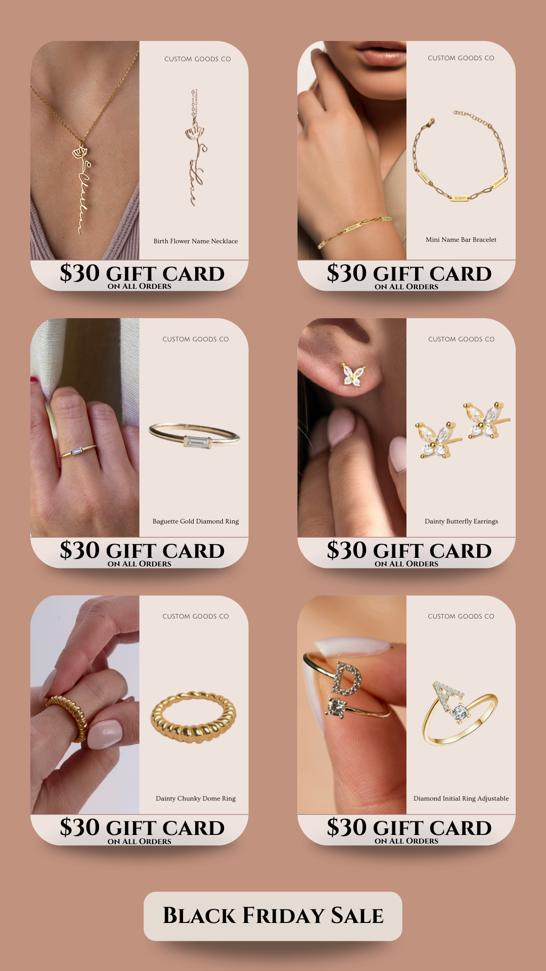 Custom Collective Facebook ad