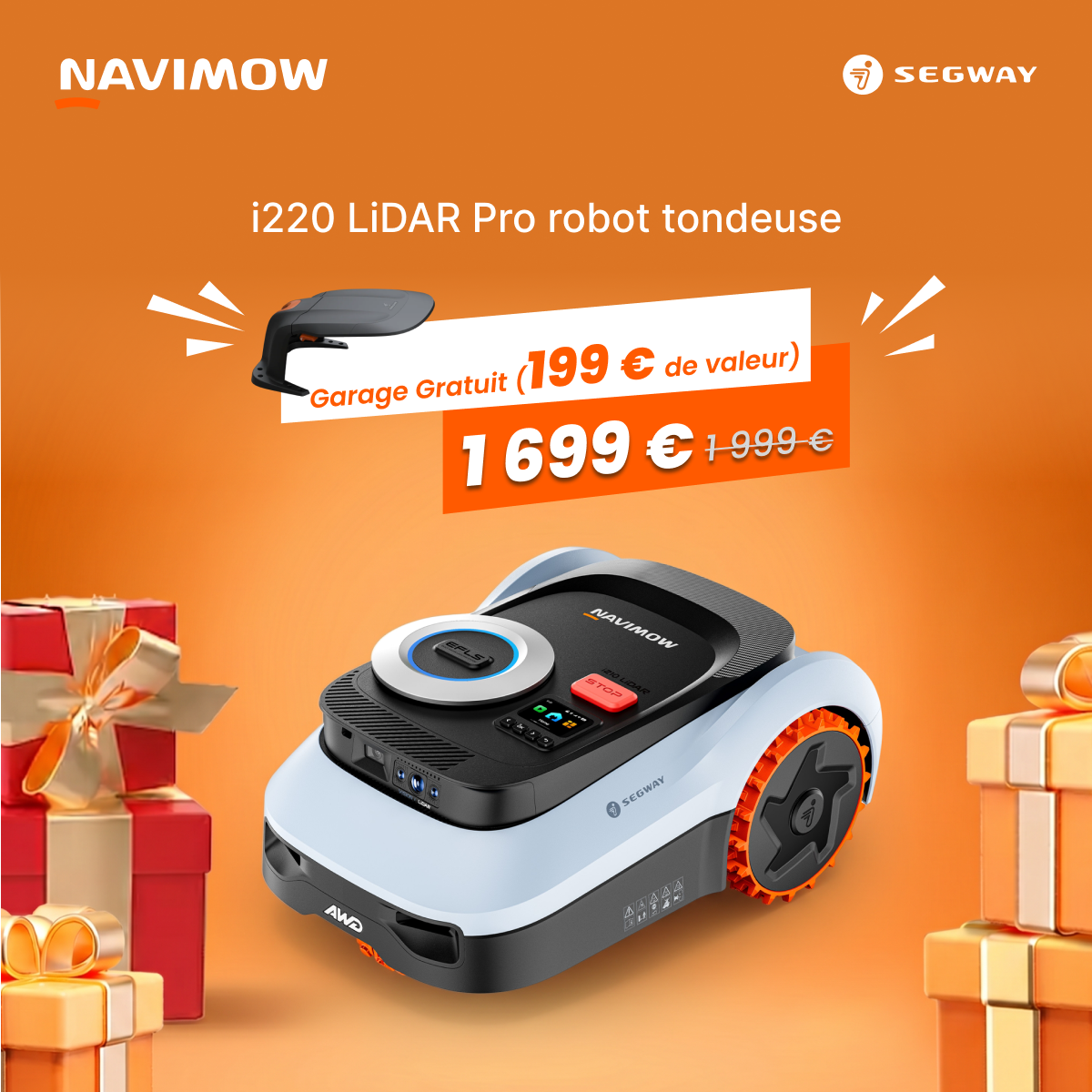 Segway Navimow FR Facebook ad