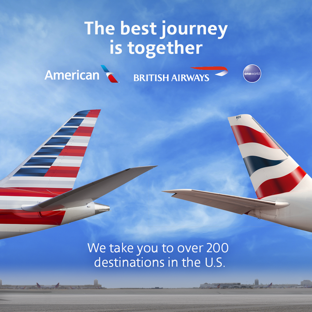 American Airlines Facebook ad