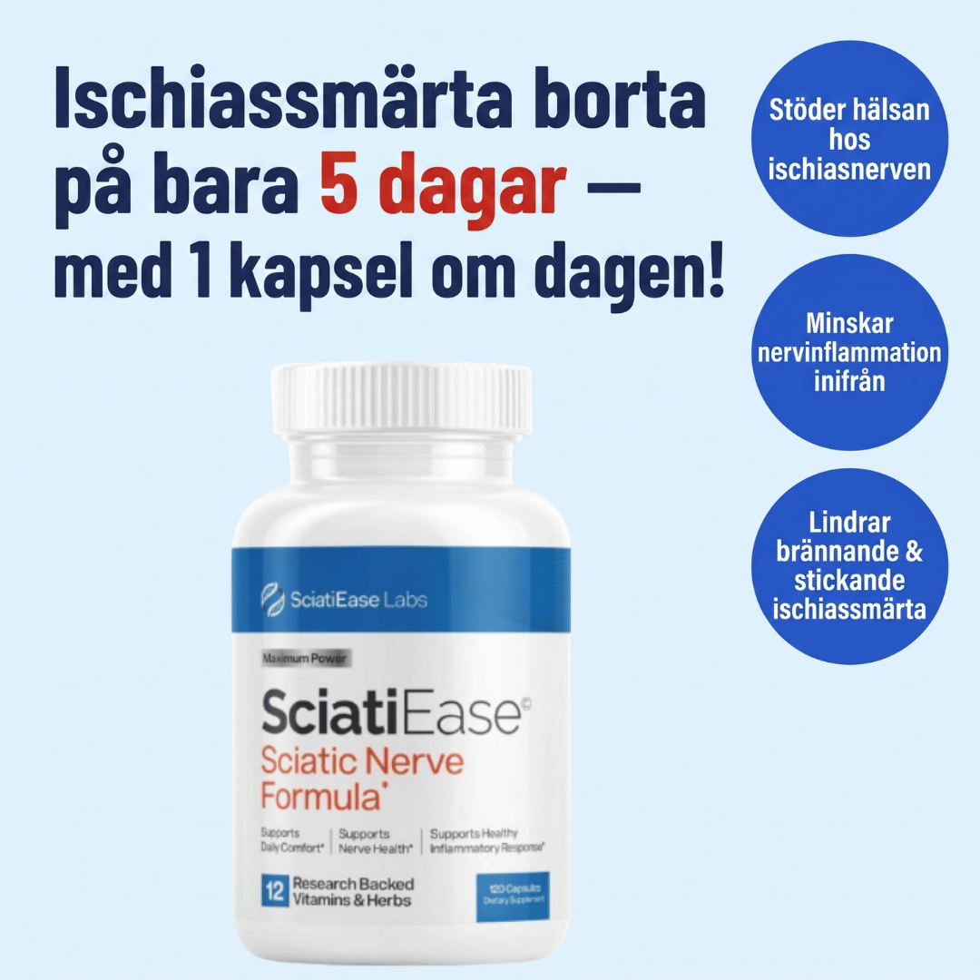 Kroppsbalans Facebook ad: Om du har ischiassmärtor måste du läsa detta!