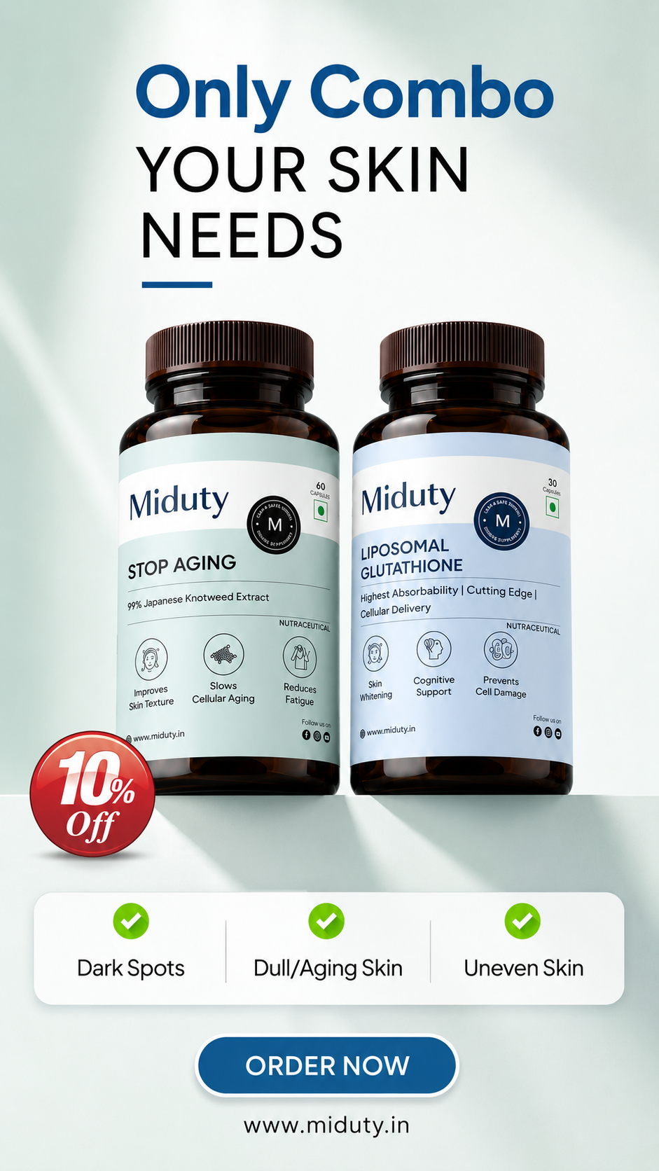 Miduty Facebook ad