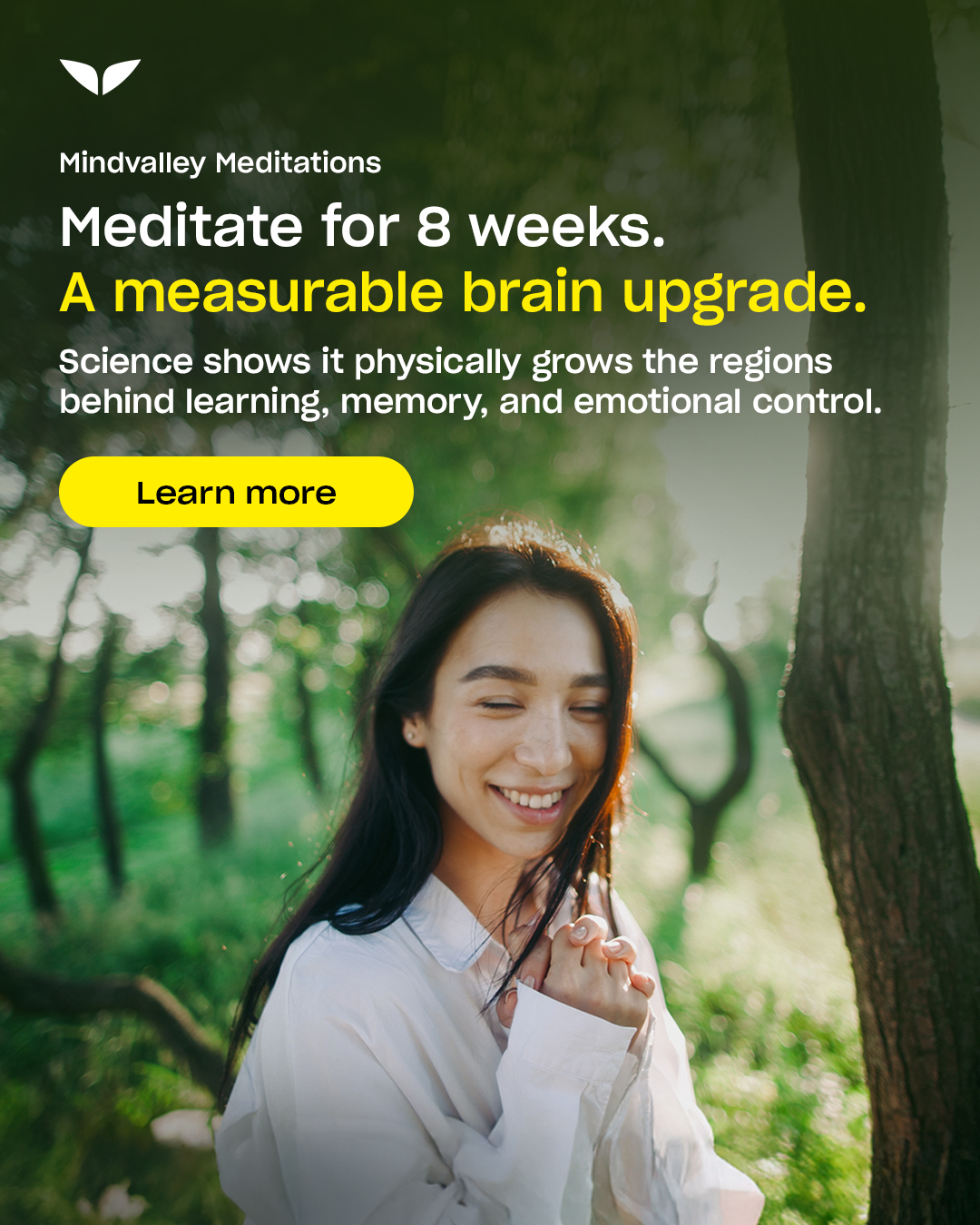 Mindvalley Facebook ad: Read The Brain Scan Science