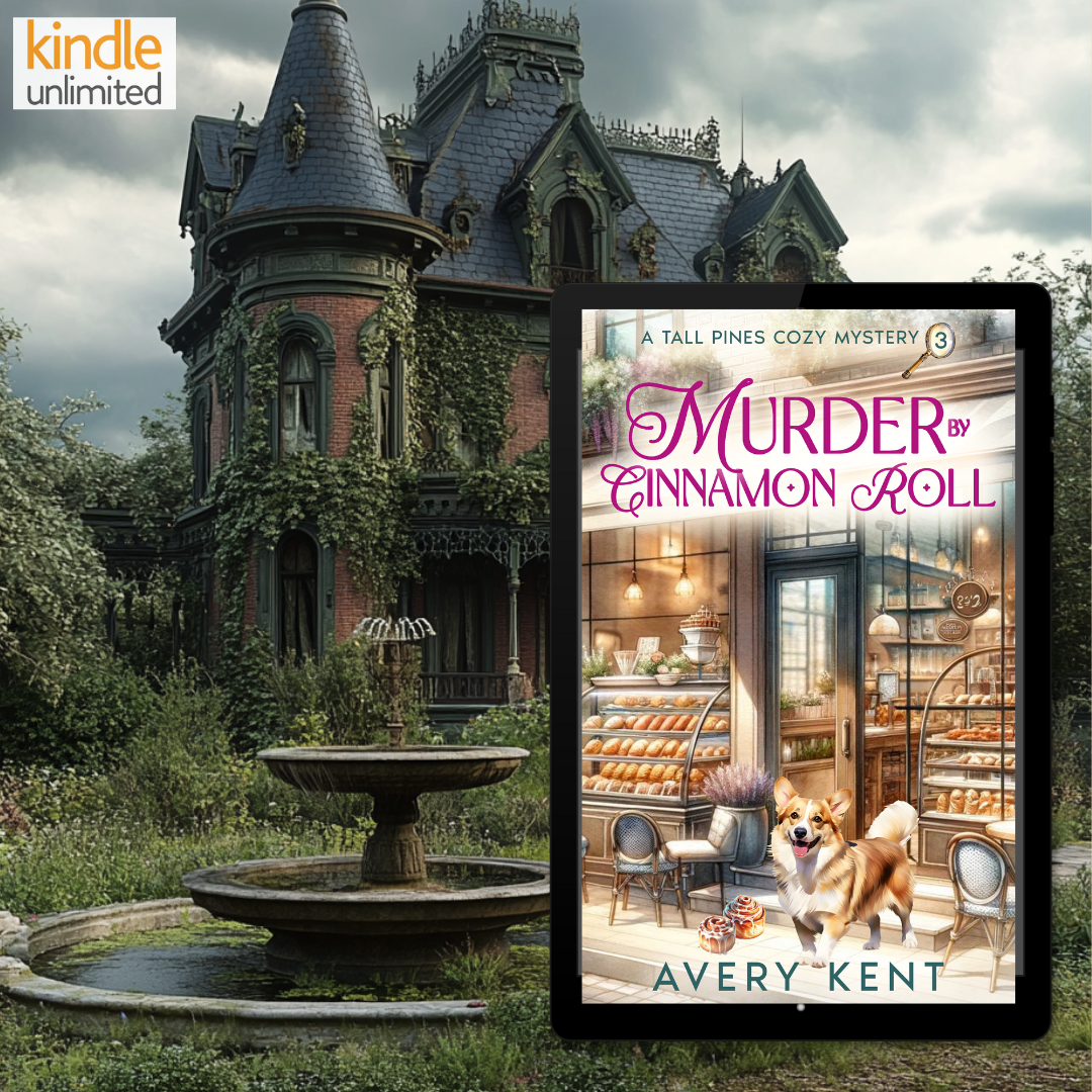Avery Kent Cozy Mysteries Facebook ad
