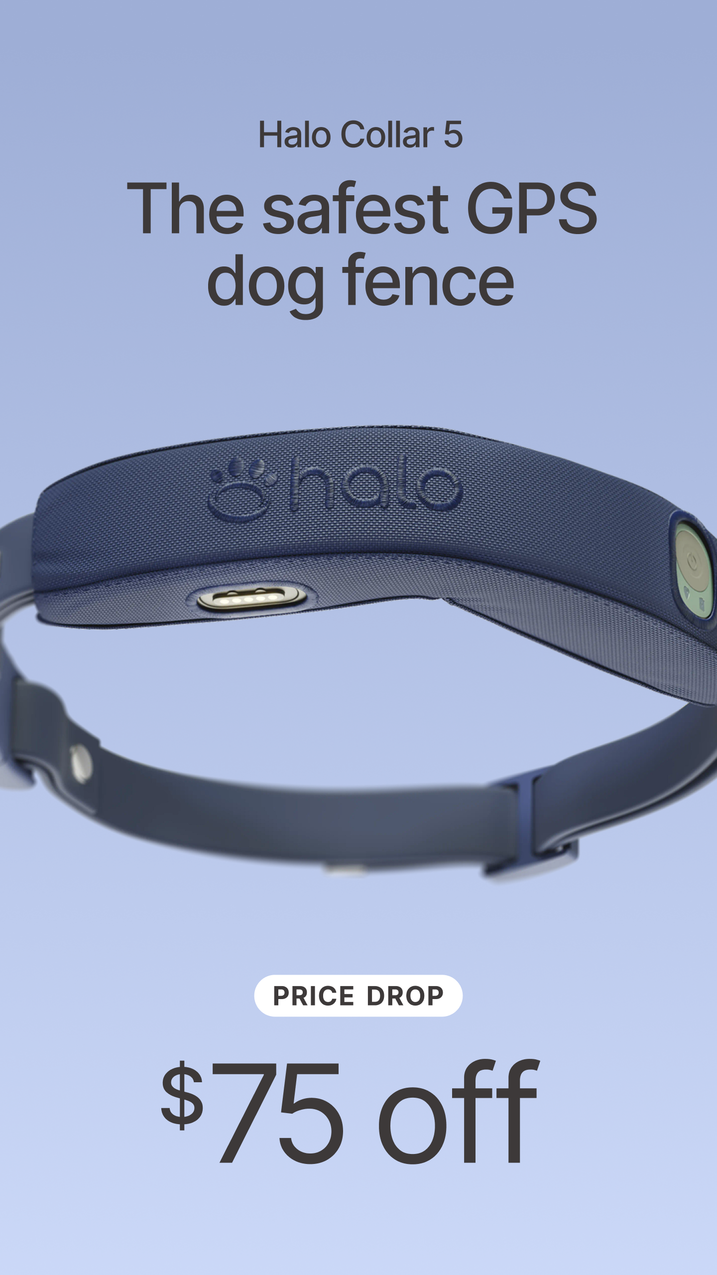 Halo Collar Facebook ad