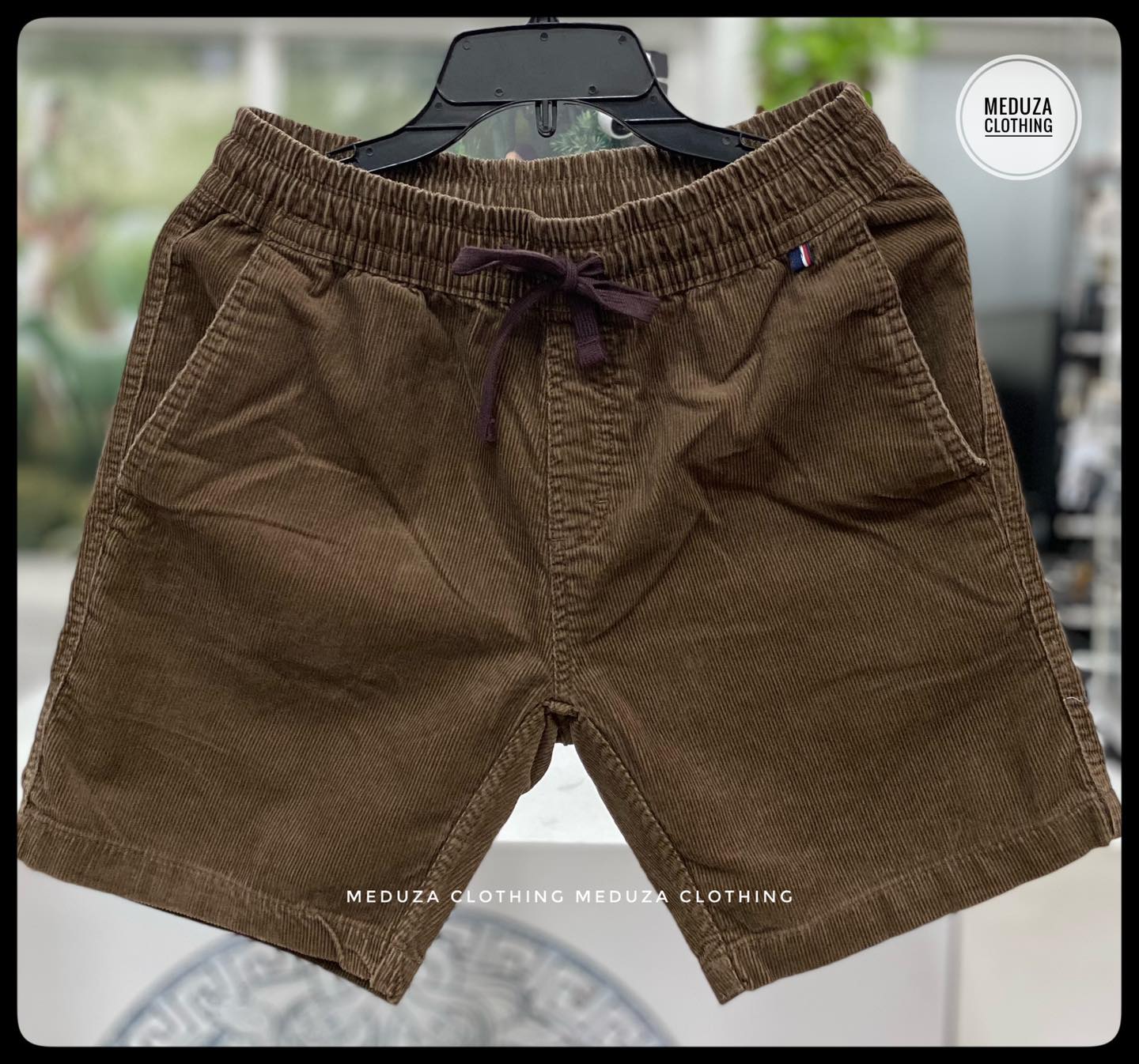 Meduza Clothing - Pvt Ltd Facebook ad: NEW ARRIVAL, CORDUROY SHORTS