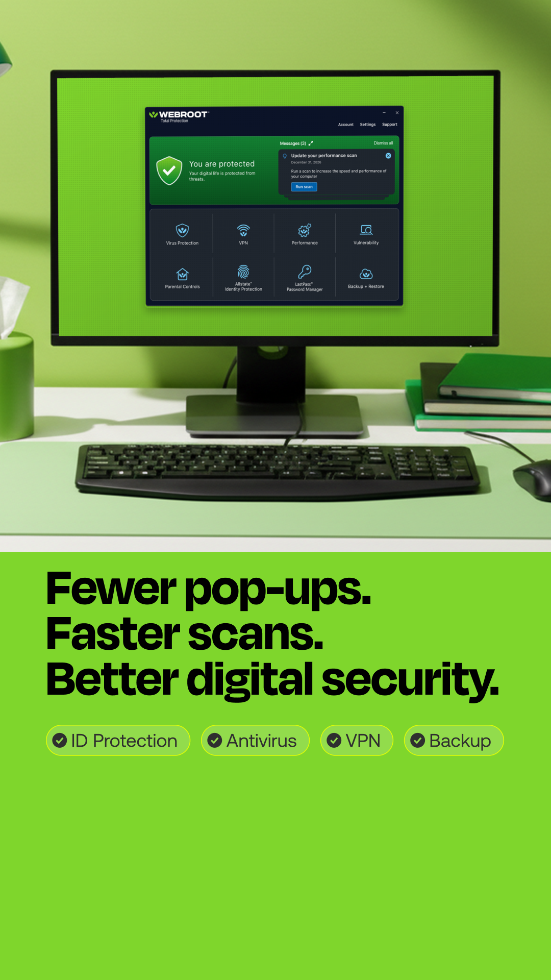 Webroot Facebook ad