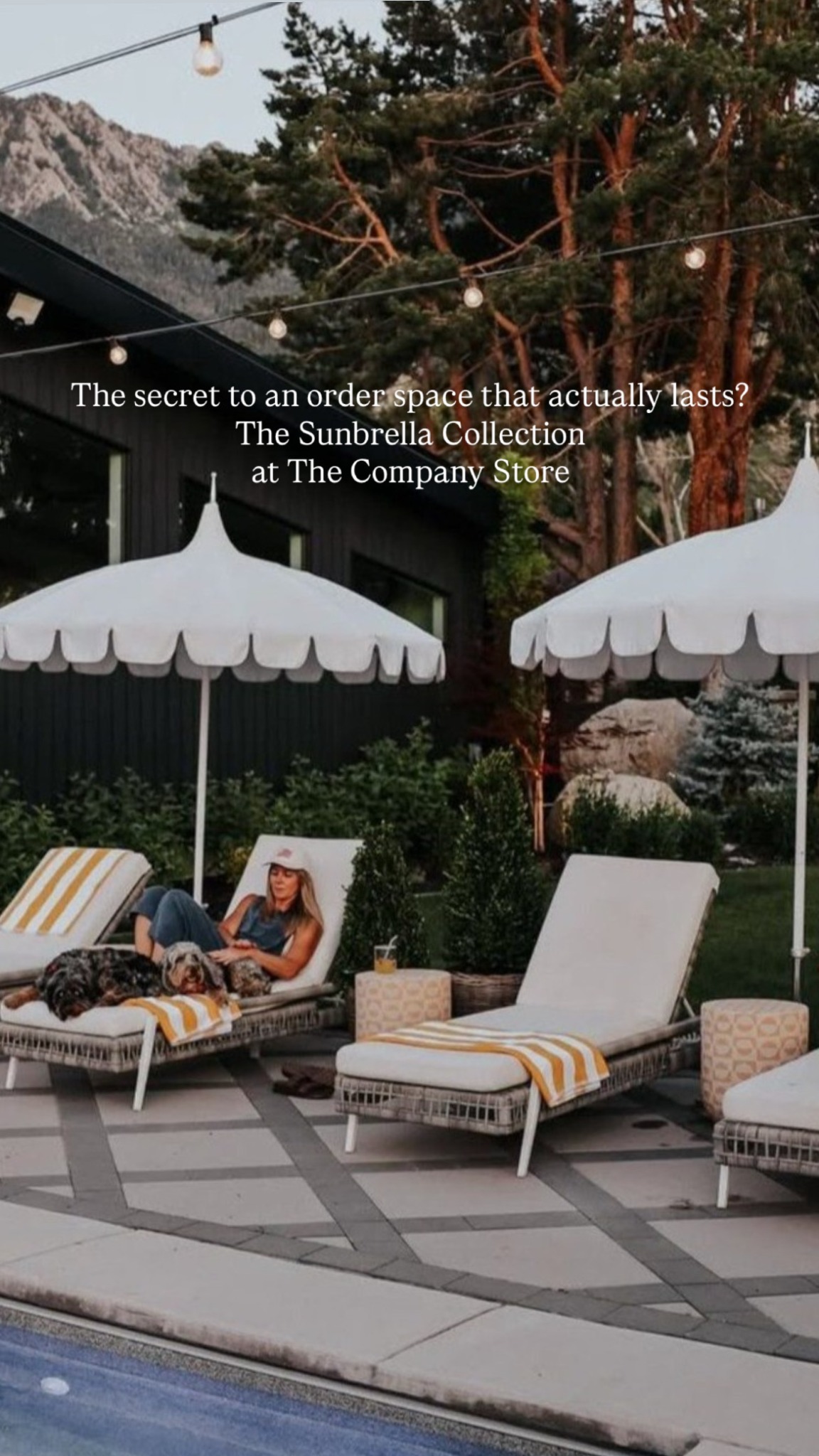 The Company Store Facebook ad