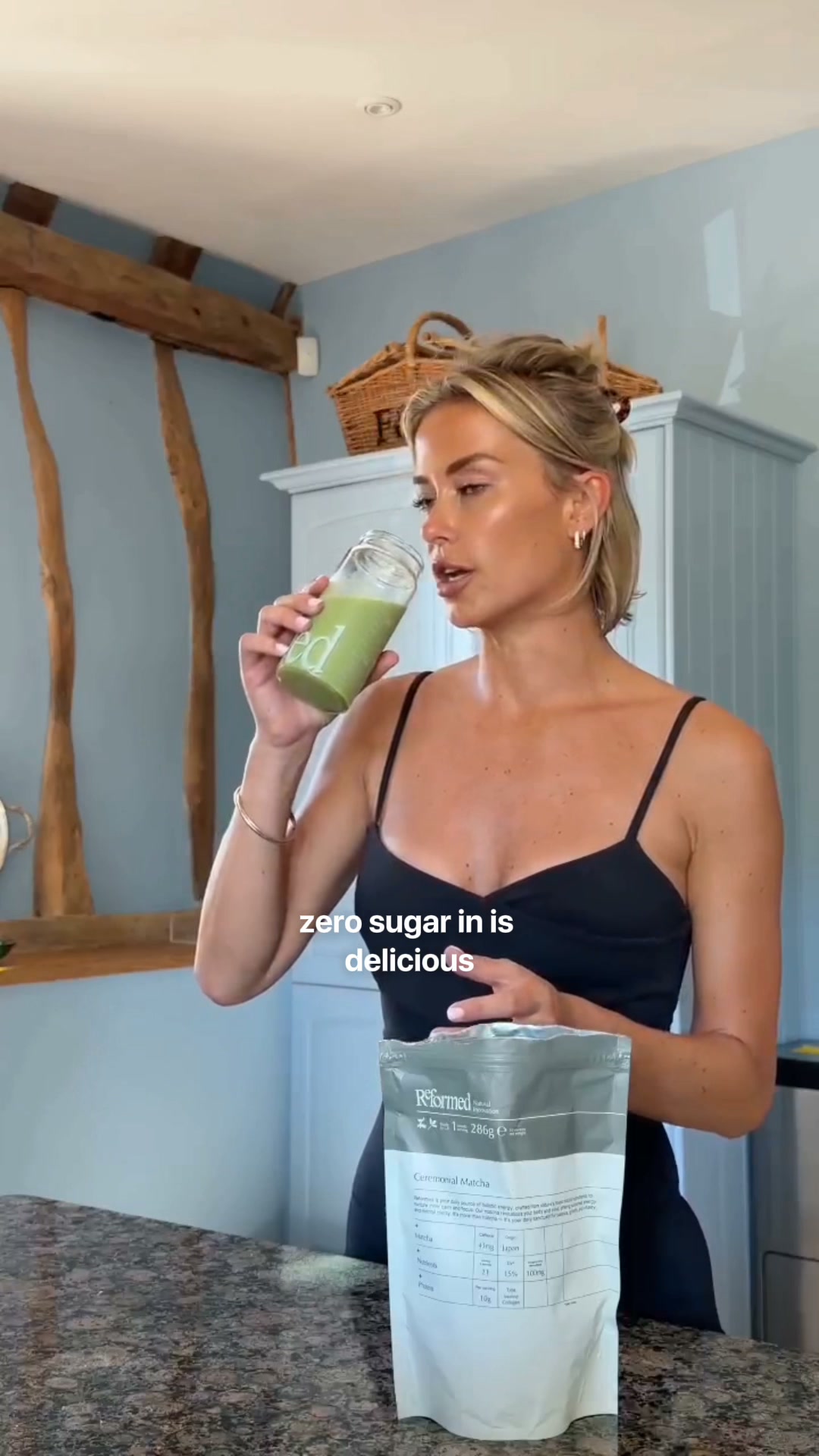 Feel Reformed Facebook ad: Try this Super Matcha