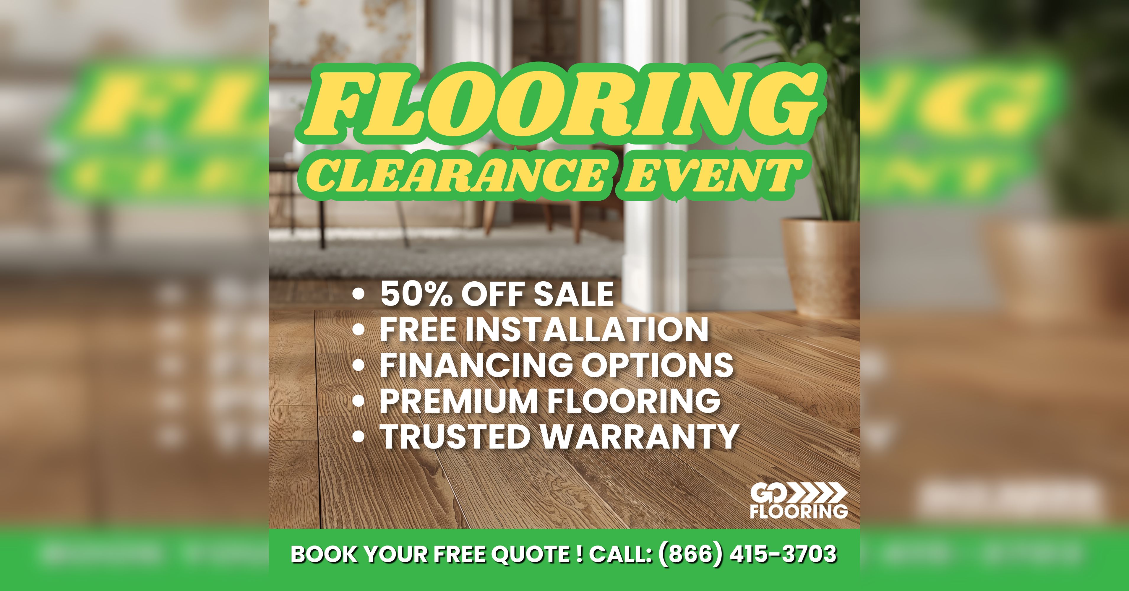 GO FLOORING Facebook ad