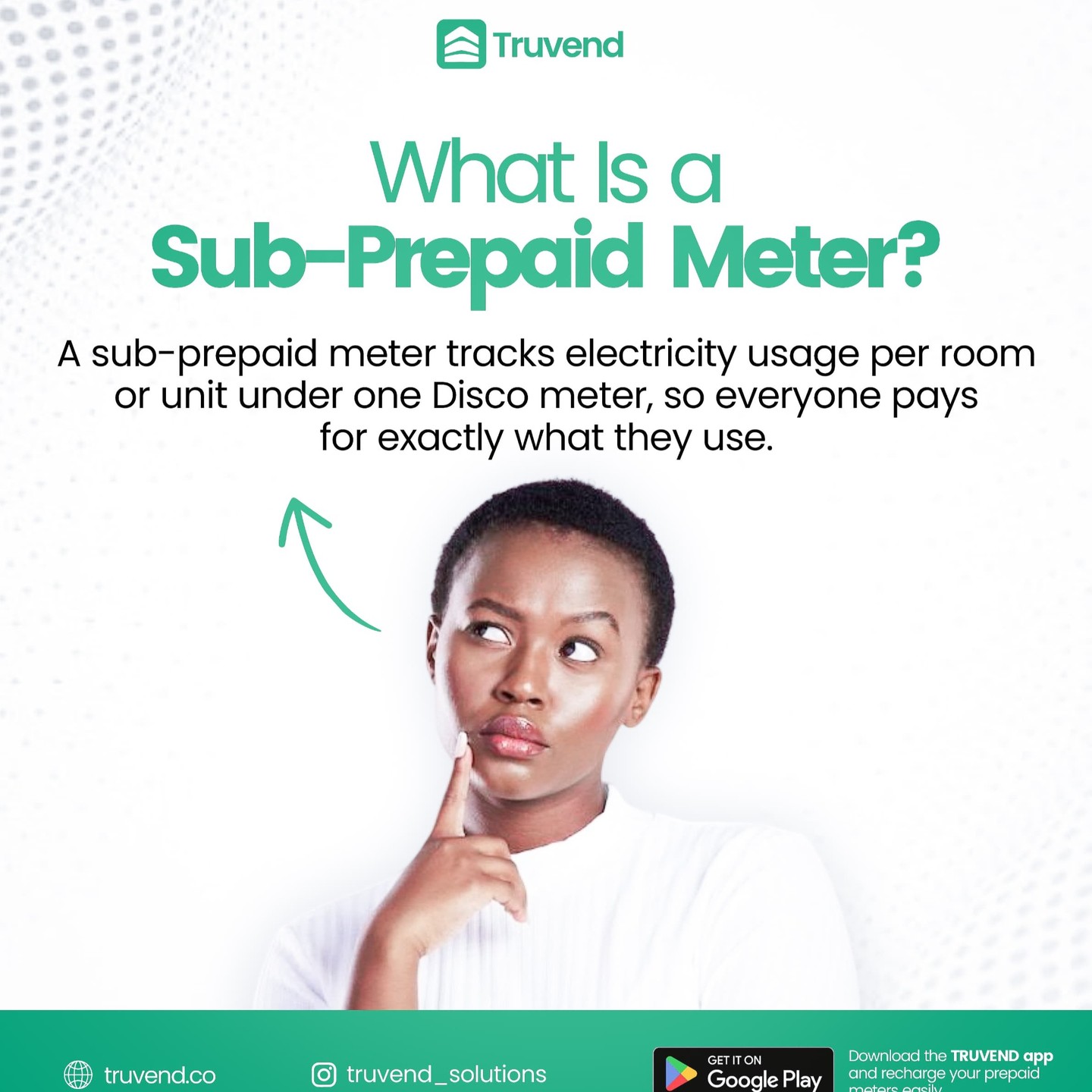 Truvendsolutions Facebook ad: What Is a Sub-Prepaid Meter?