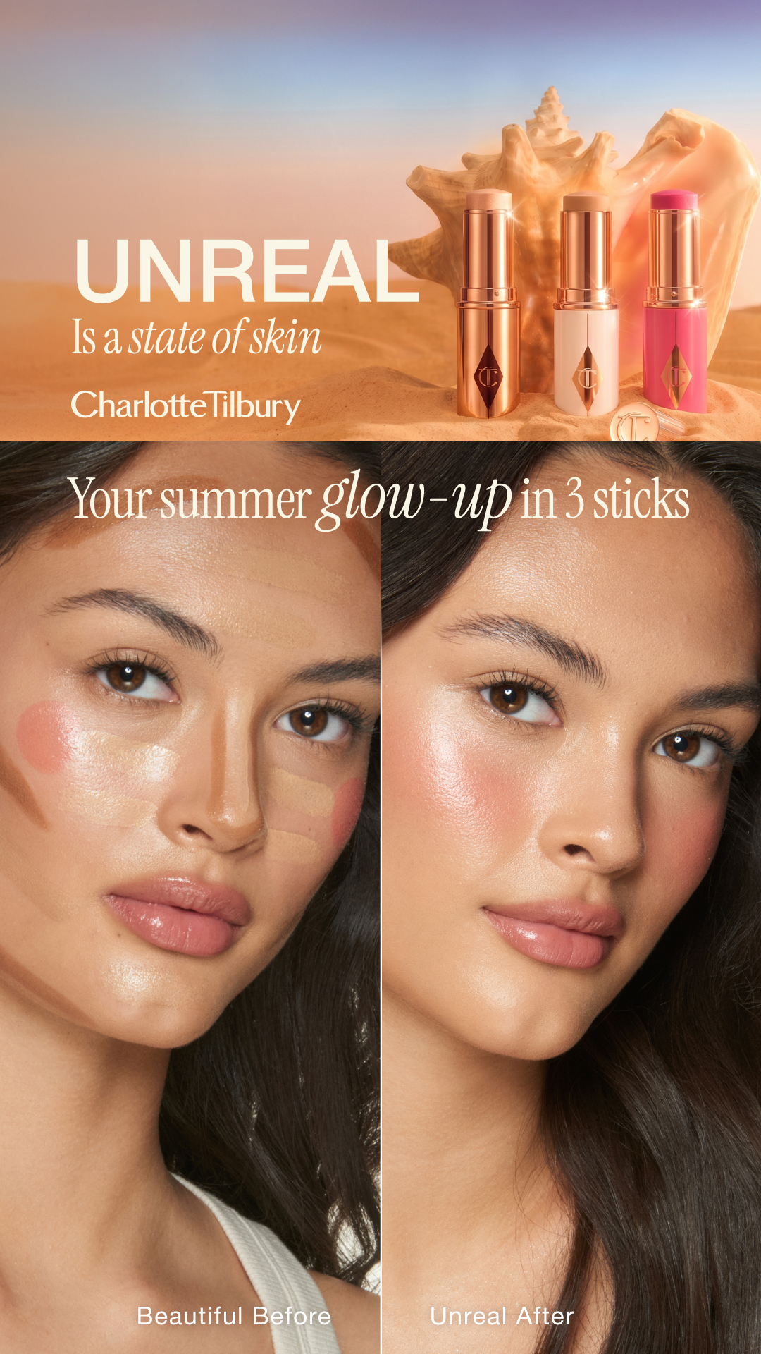 Charlotte Tilbury Facebook ad