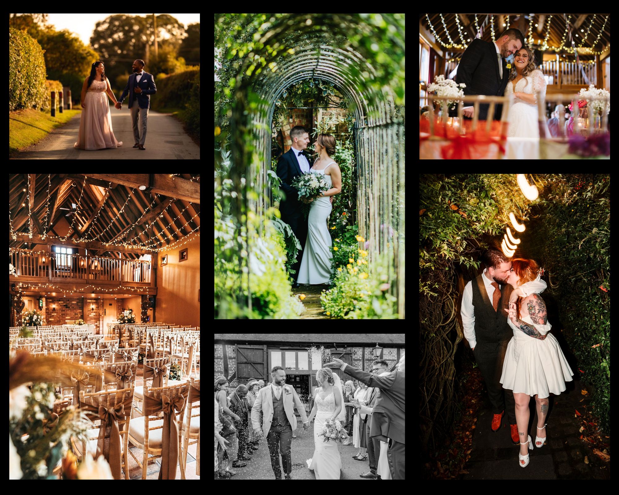 Hundred House Weddings Facebook ad: Barn Wedding Venue Shropshire