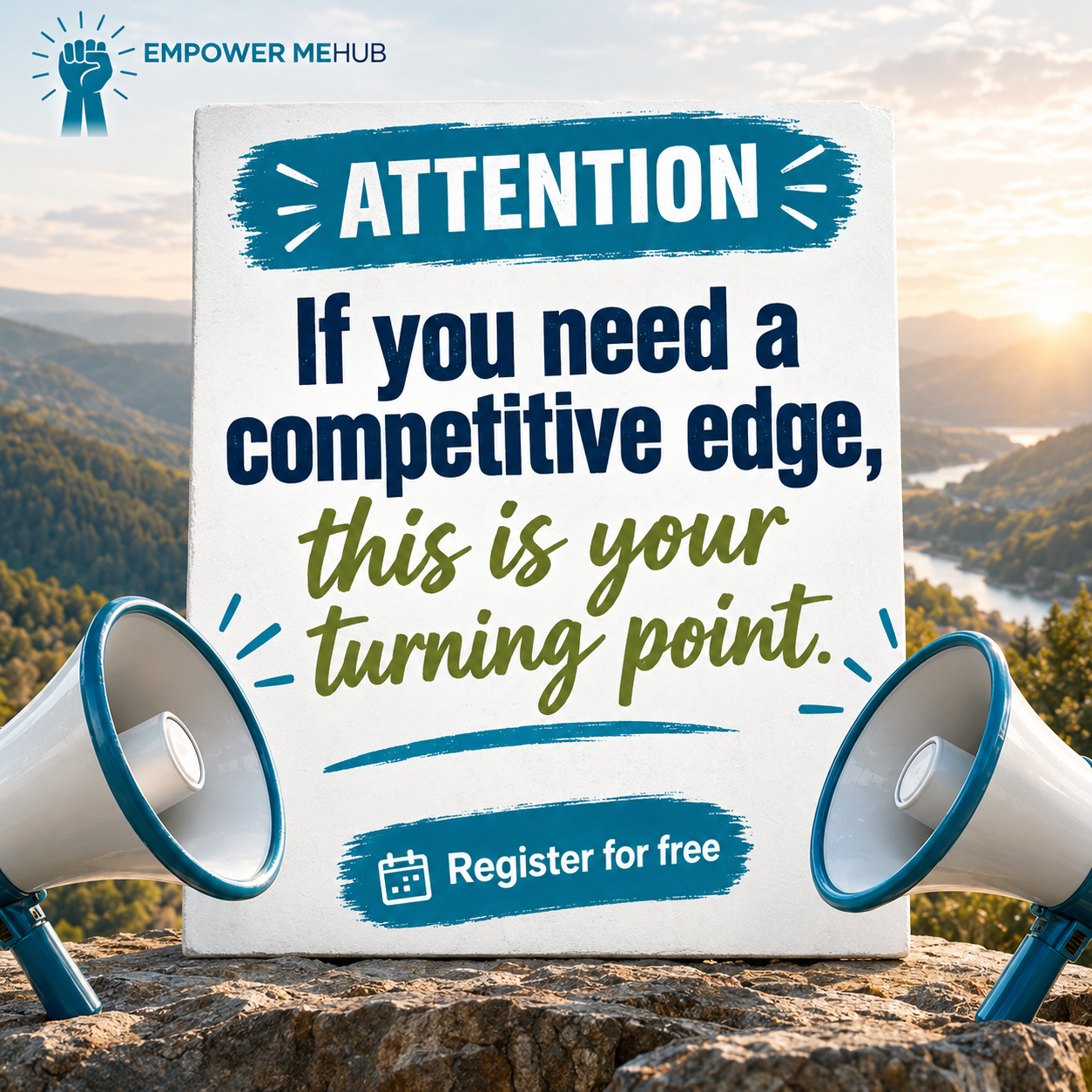 The EmpowerMe Hub Facebook ad: Your Free 2026 Strategy Summit