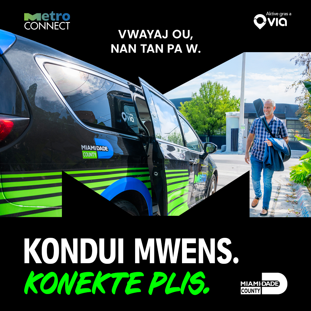 Miami-Dade County Department of Transportation and Public Works Facebook ad