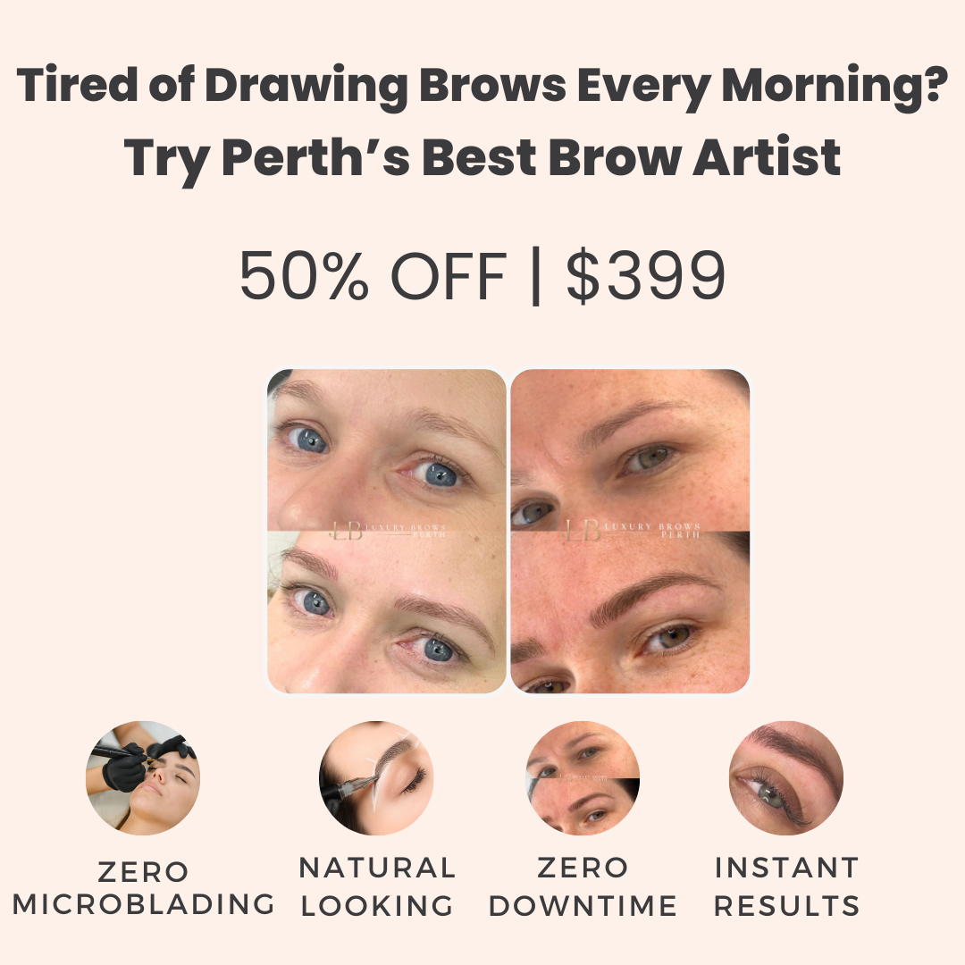 Luxury Brows Perth Facebook ad