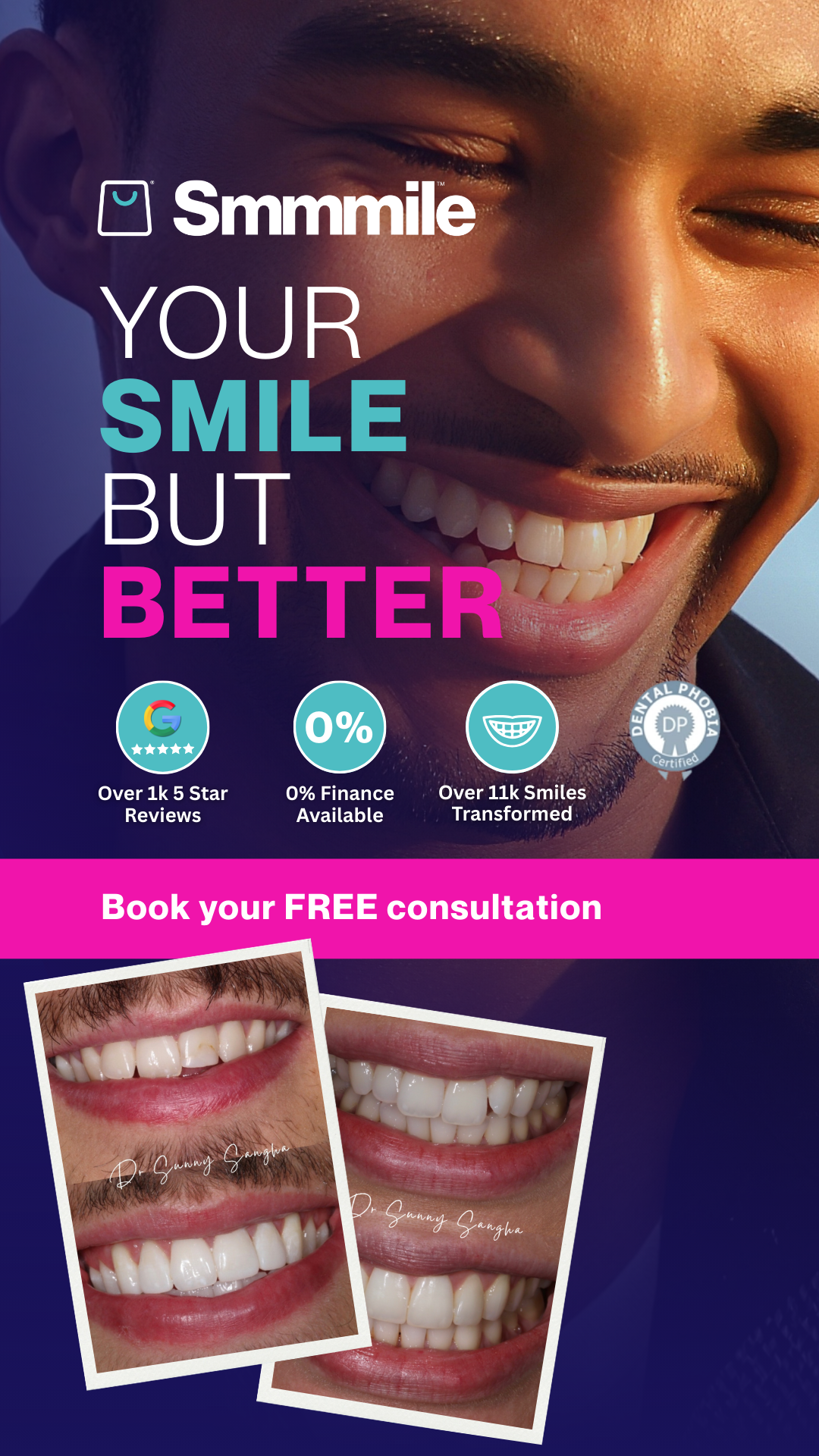 Smmmile Dental Facebook ad