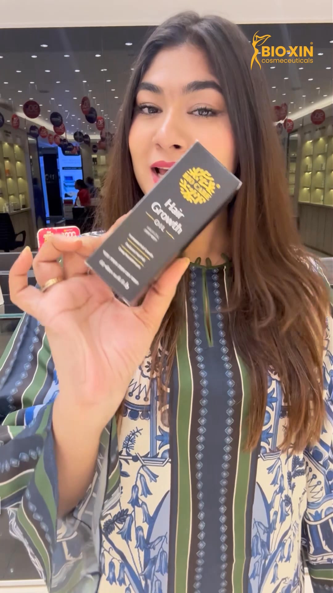 Bio-Xin Cosmeceuticals Facebook ad: চুল পড়া বন্ধ? একদম সহজ!