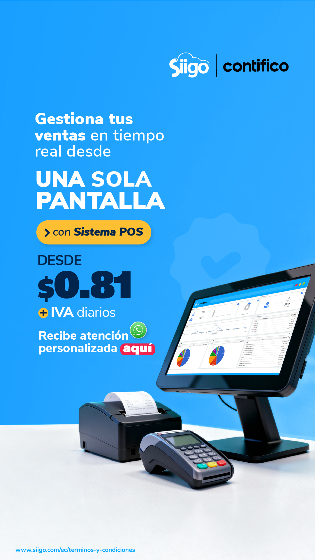 Siigo Contífico Facebook ad
