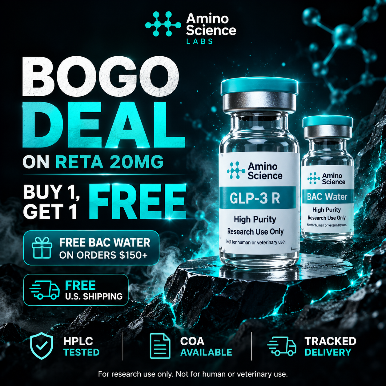 Amino Science Labs Facebook ad