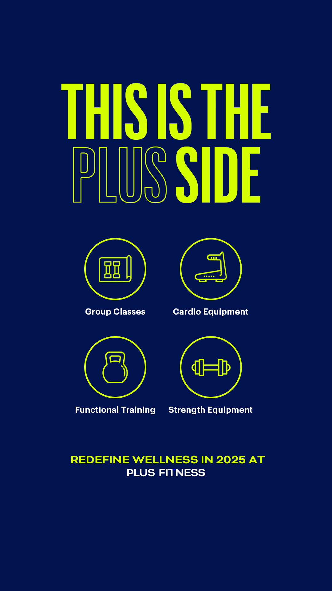 Plus Fitness Carrara Facebook ad from Mar 5, 2026