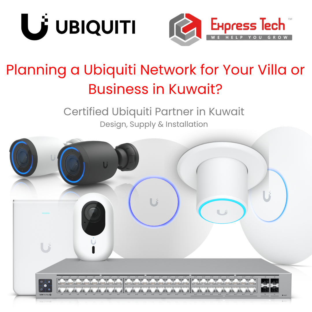 Expresstech Kuwait Facebook ad: Planning a Ubiquiti network setup in Kuwait?