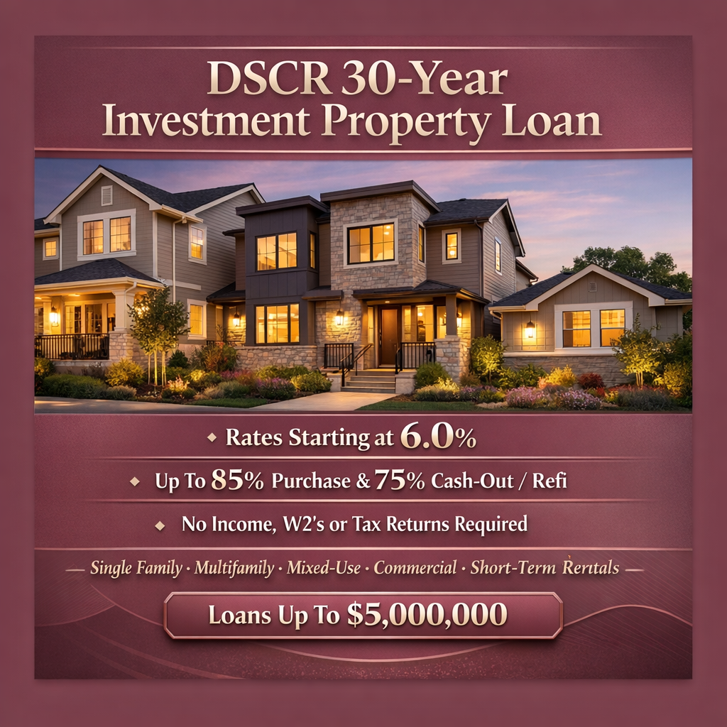 Pearson Financial Facebook ad: Investment Real Estate Loans