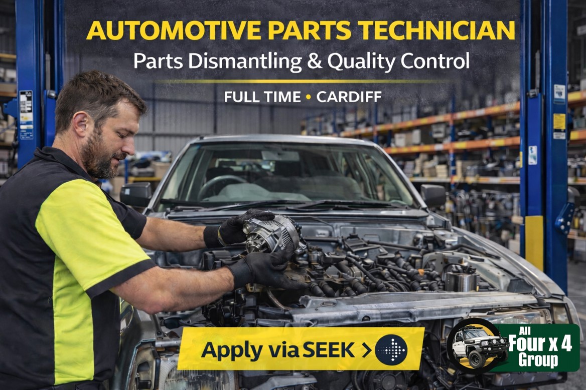 All Four x 4 Spares, Service & Dismantling Facebook ad
