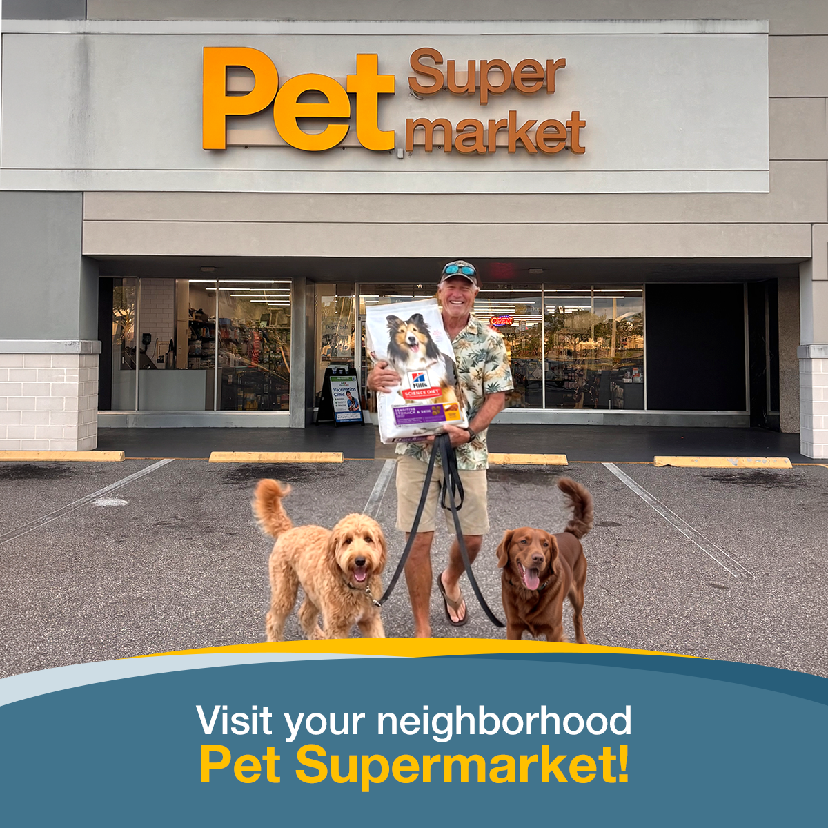 Pet Supermarket Facebook ad
