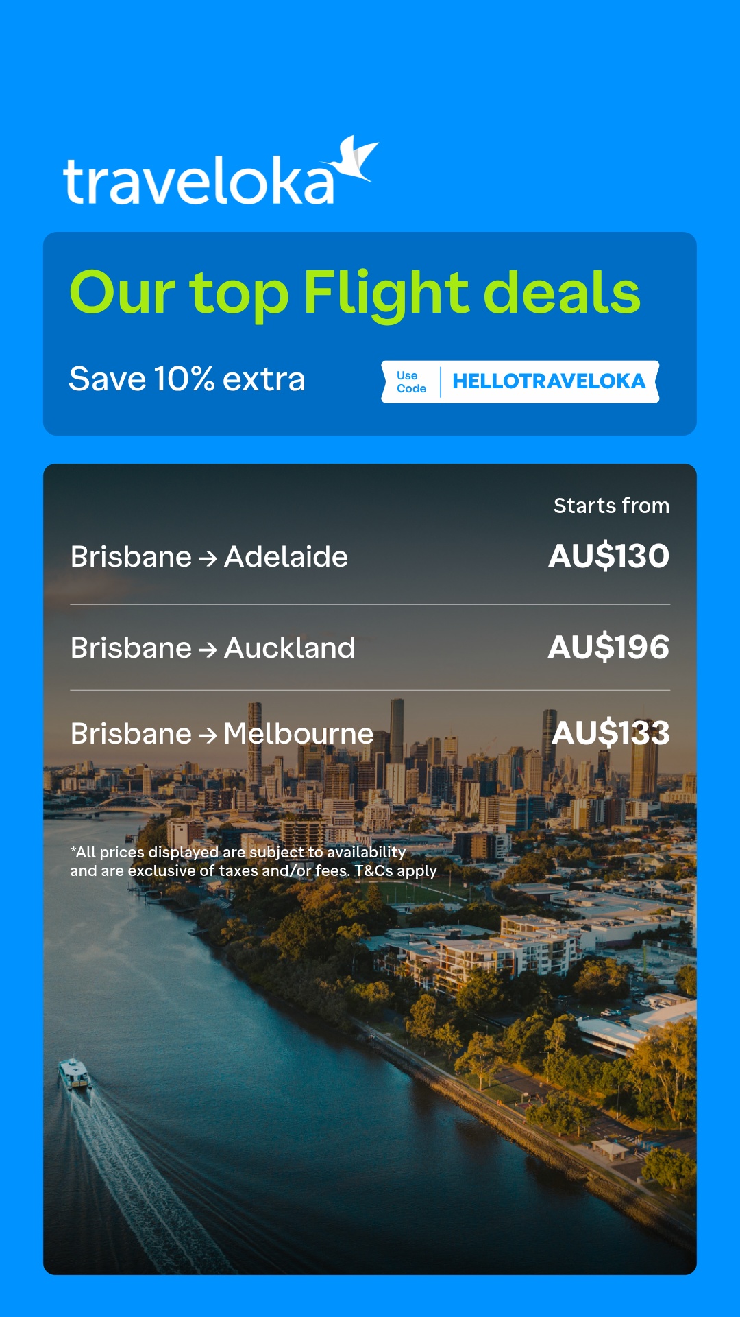Traveloka Facebook ad from Apr 6, 2026