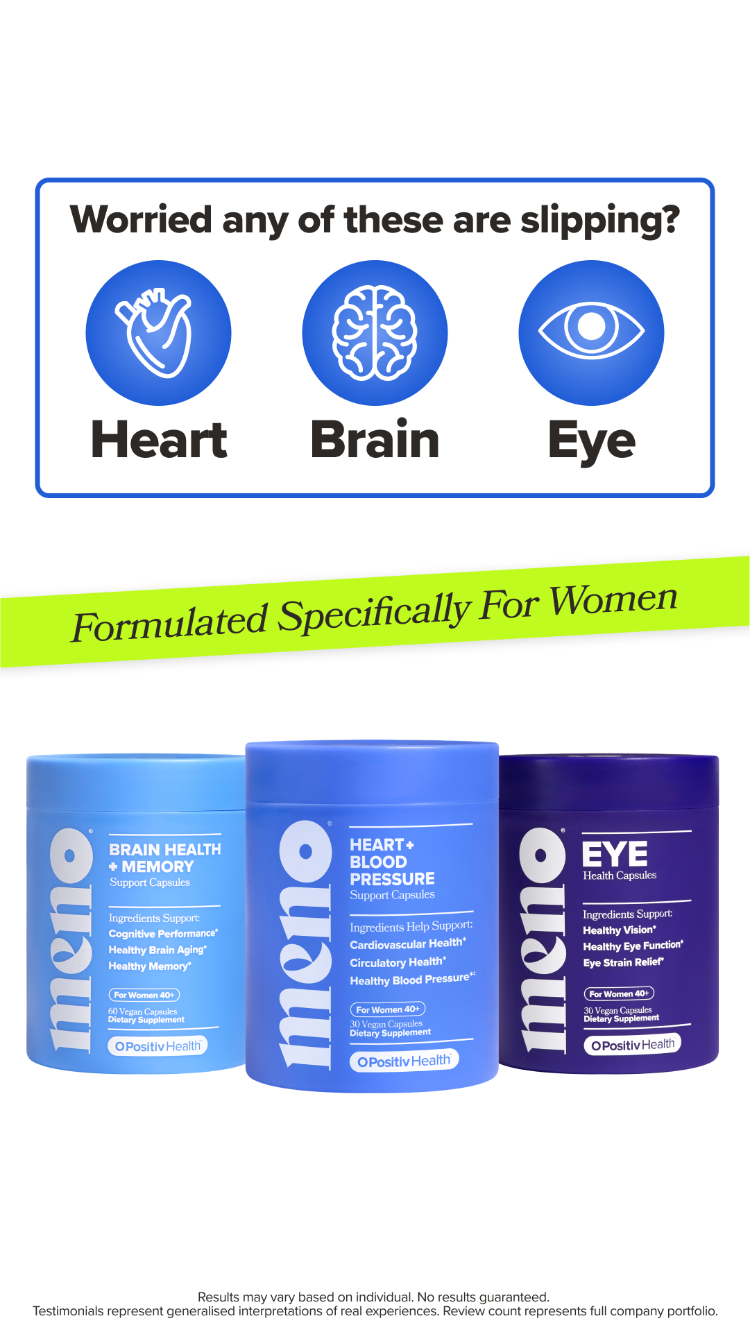 MENO Vitamins Facebook ad