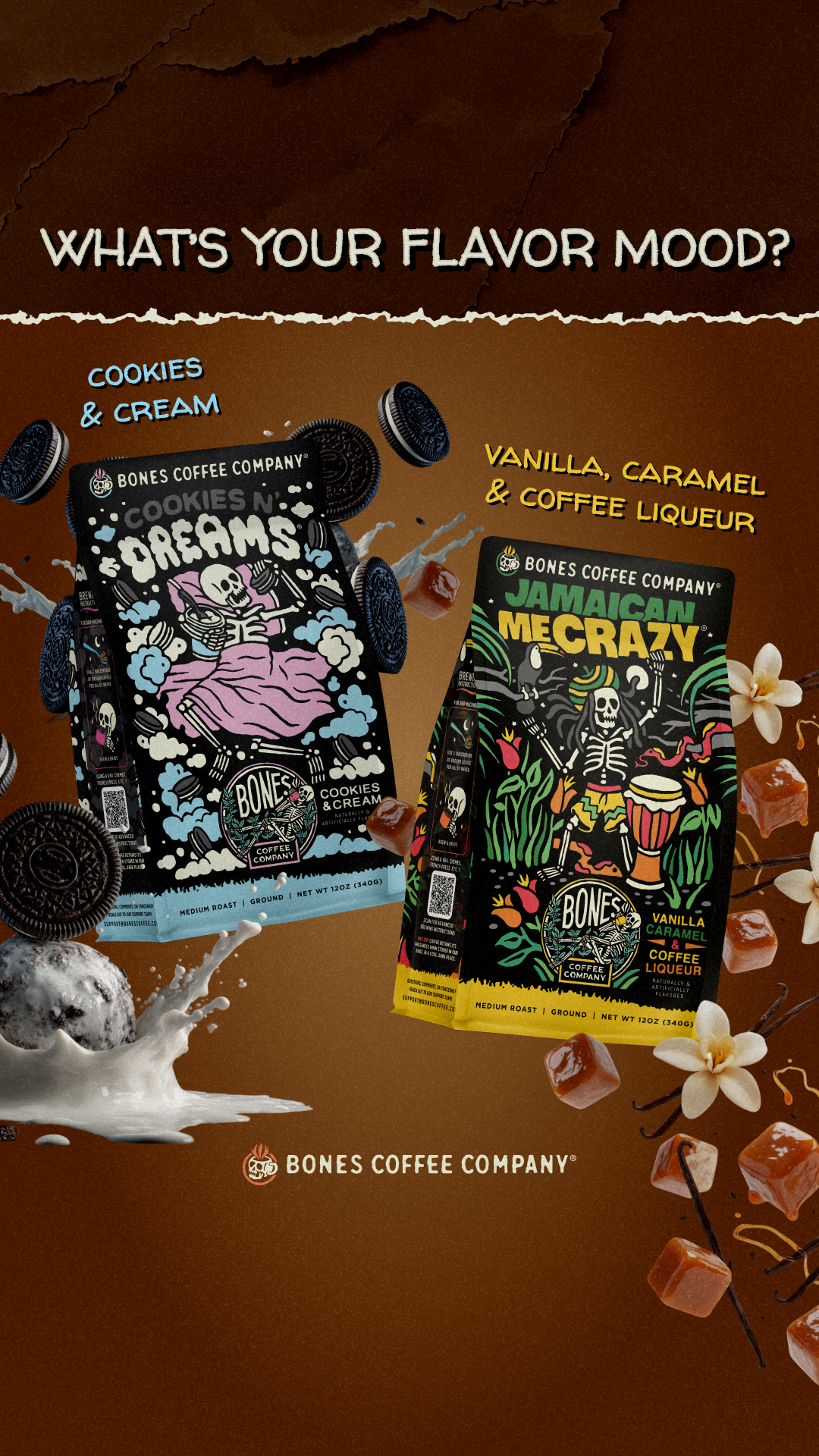 Bones Coffee Company Facebook ad
