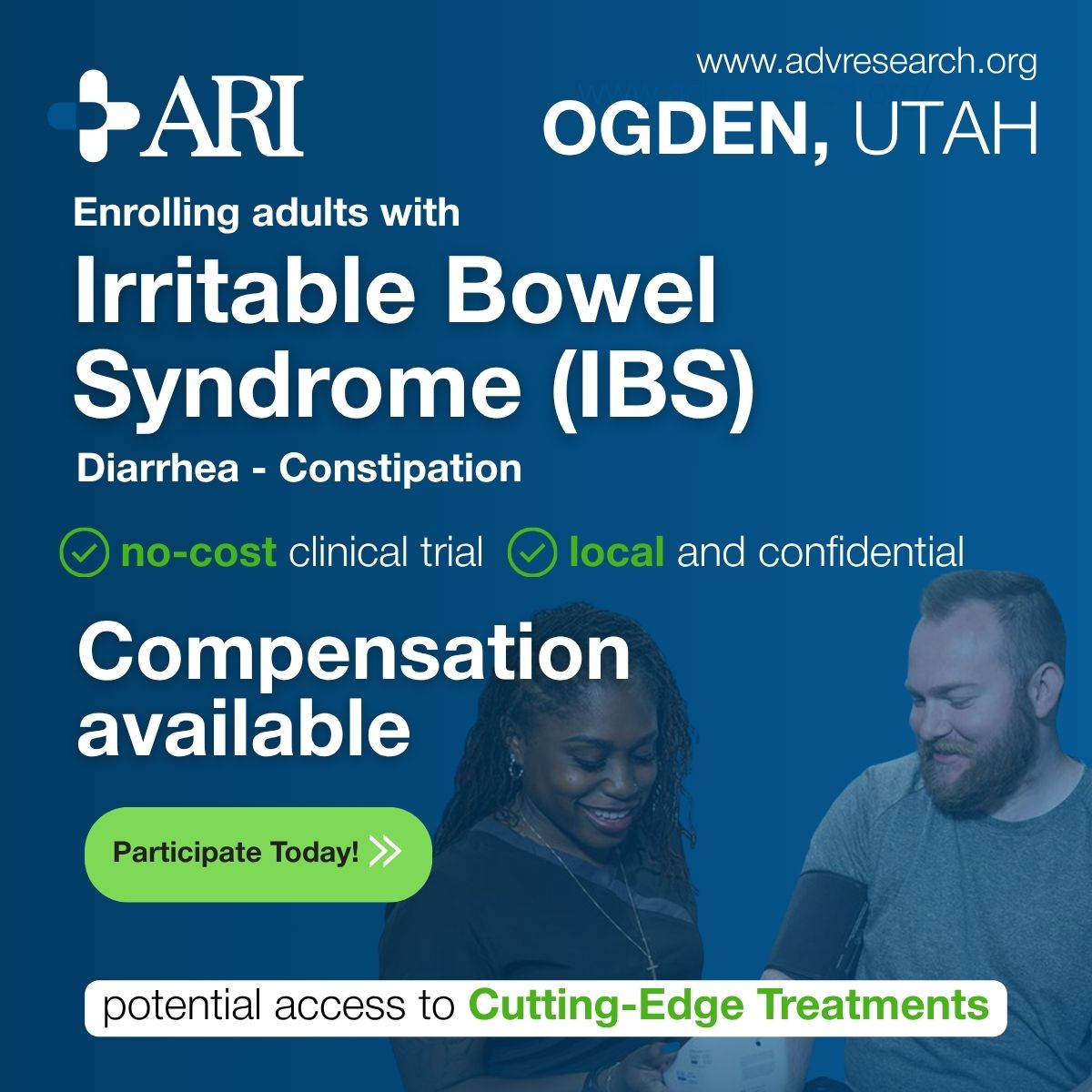 Advanced Research Institute Facebook ad